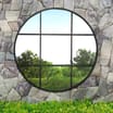 The Outdoor Living Collection Round Mirror
