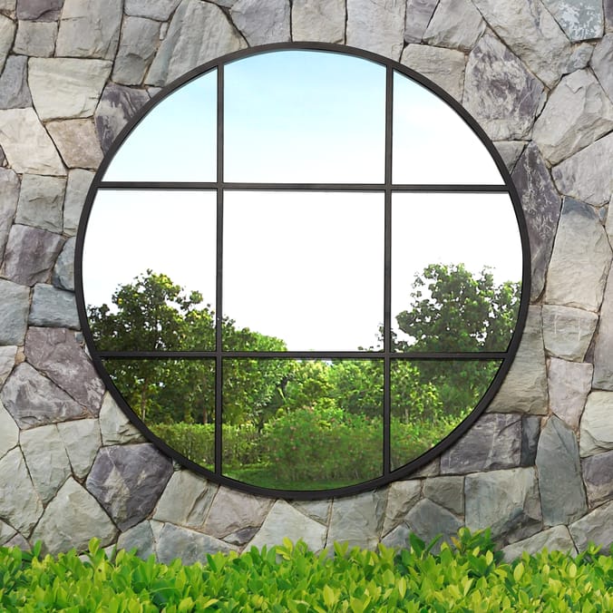 The Outdoor Living Collection Round Mirror