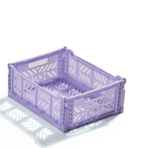 Utility Large Collapsible Basket - Purple