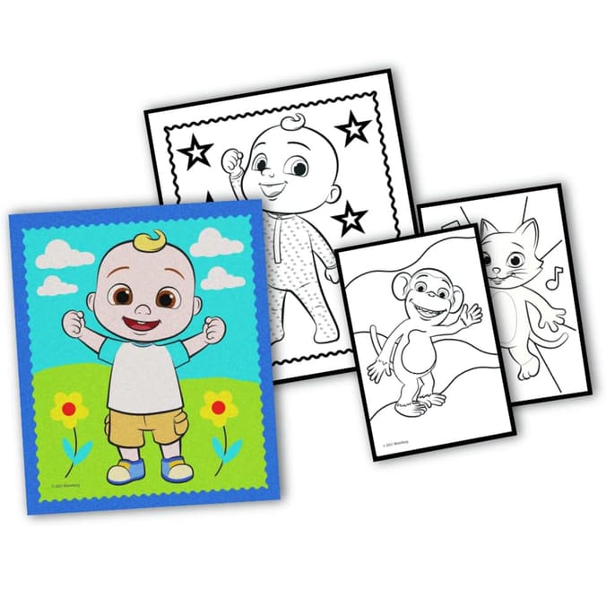 CoComelon Sand Poster Craft Kit