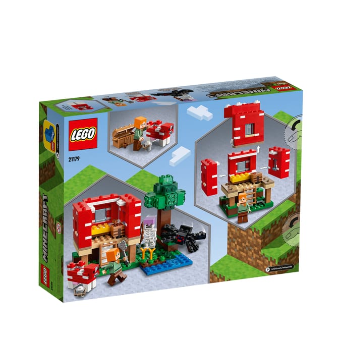 LEGO Minecraft The Mushroom House 21179