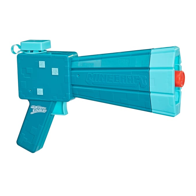 Nerf Super Soaker Minecraft Glow Squid Water Blaster F7600