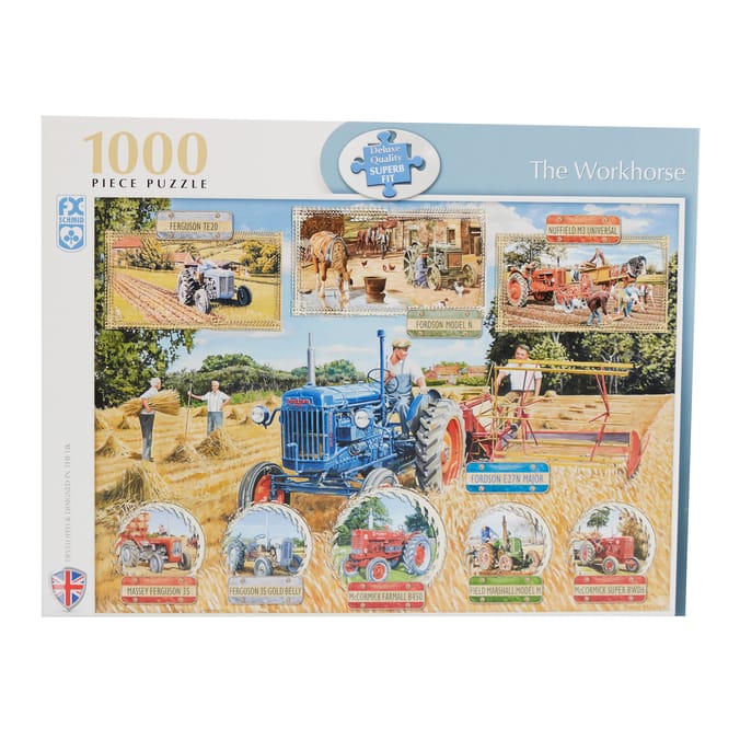 1000 Piece Puzzle - The Workhorse