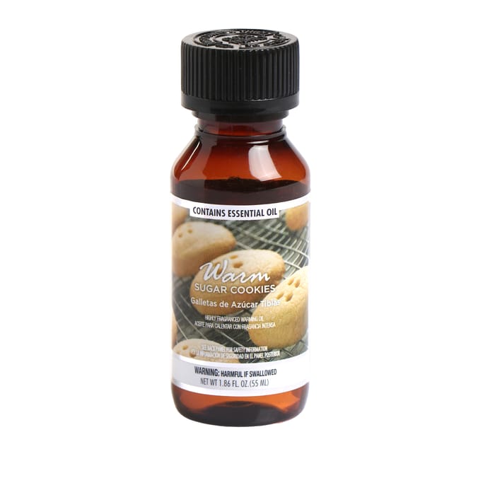 Highly Fragranced Warming Oil 55ml - Warm Sugar Cookies