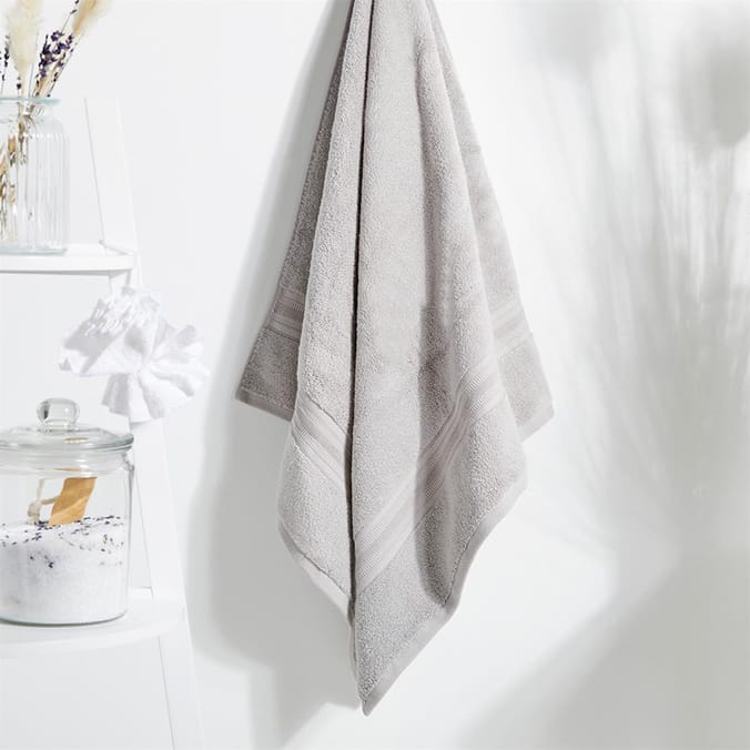 Home Collections Silver Luxury Bath Towel