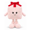 Sleigh Bells Standing Plush Present - Pink