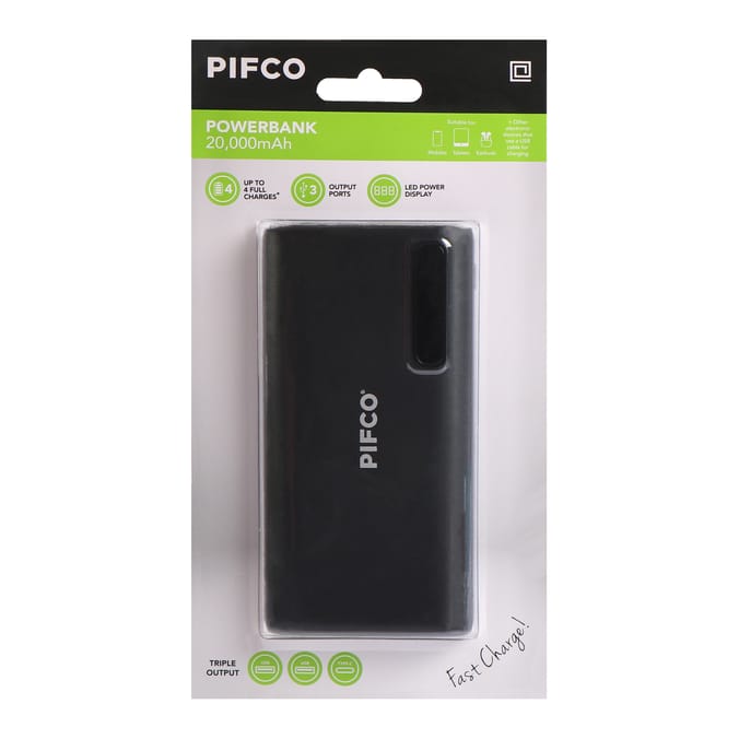 Pifco Power Bank 10,000mAh