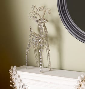 Winter's Tale Diamante Reindeer