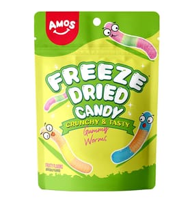 Amos Freeze Dried Gummy Worms