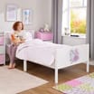 Liberty House Toys Kids White Single Bed – Princess and Unicorn