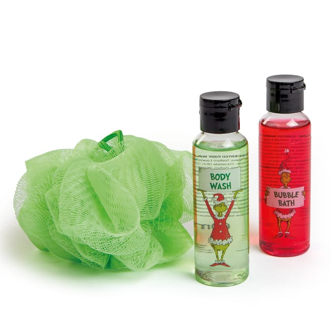 The Grinch Bath Tumbler Gift Set