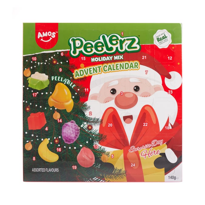 Peelerz Holiday Mix Advent Calandar 140g