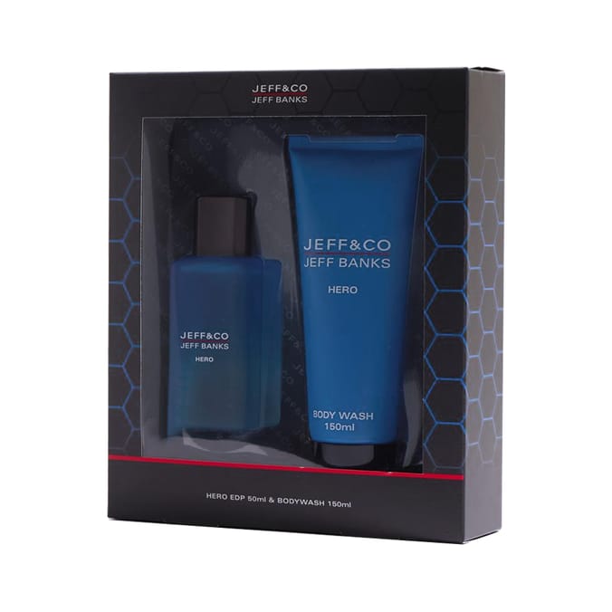 Jeff&Co Hero EDP Gift Set 50ml
