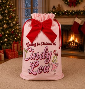 The Grinch Novelty Present Sack - Cindy Lou