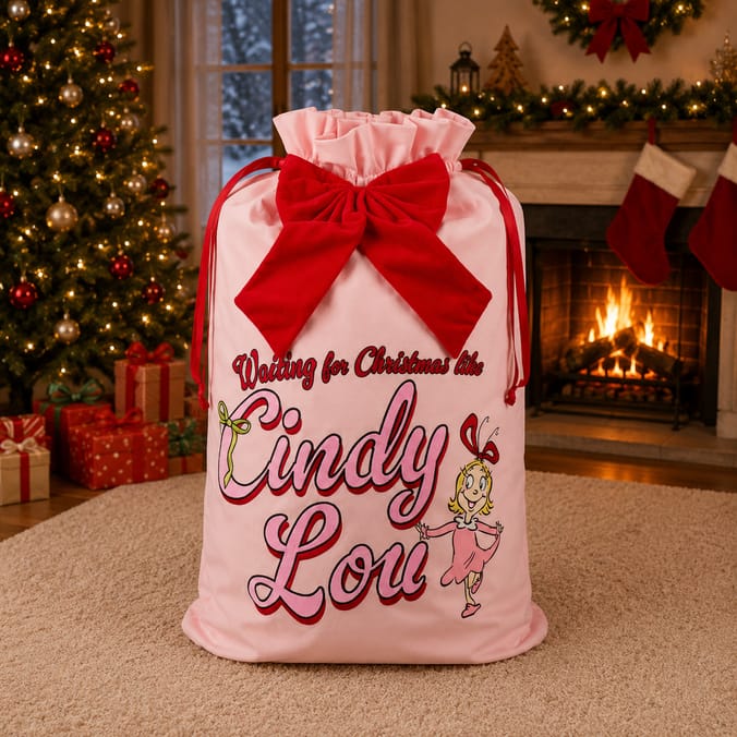The Grinch Novelty Present Sack - Cindy Lou