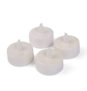 Winter Charm LED Tealights - White