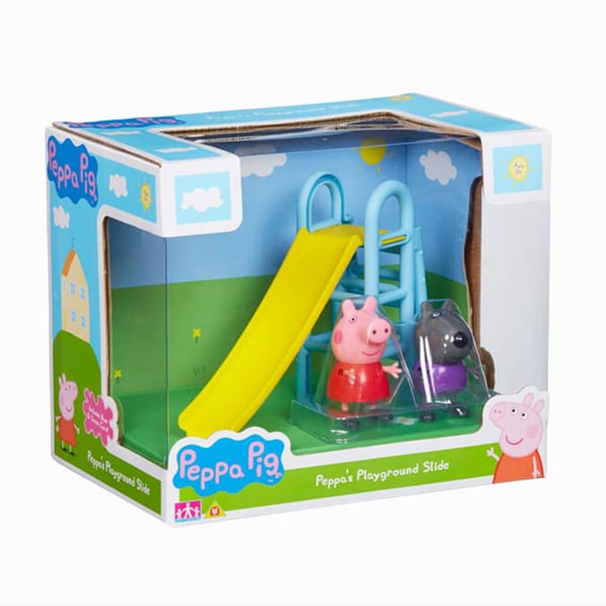 Peppa pig slide playset outlet