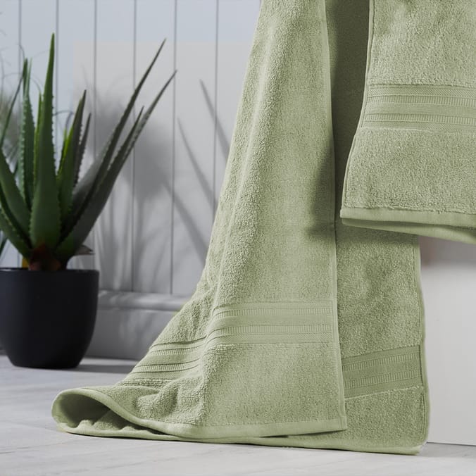 Home Collections Sage Green Luxury Bath Sheet