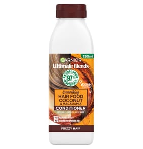 Garnier Ultimate Blends Smoothing Hair Food Coconut Conditioner For Frizzy Hair 530ml