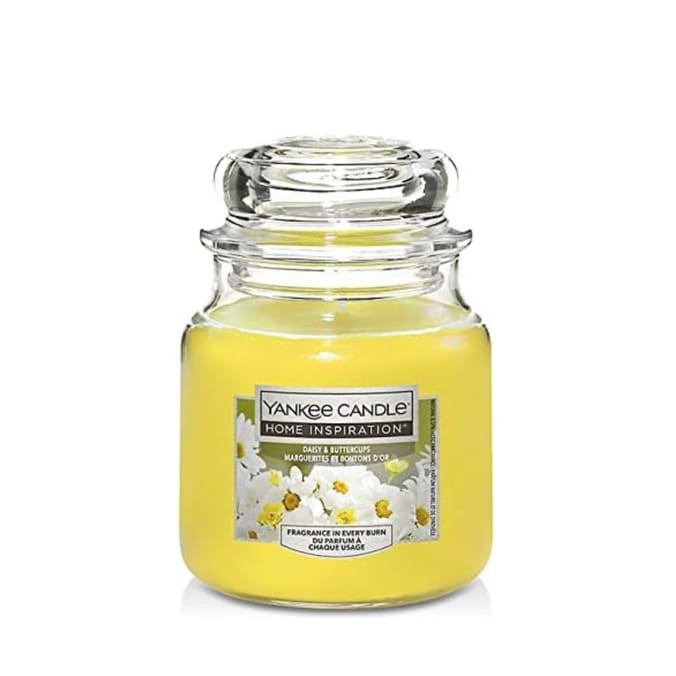 Yankee Candle Daisy & Buttercups Medium Jar