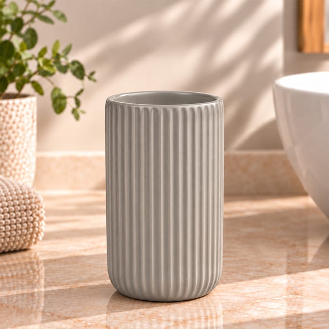  Ribbed Ceramic Tumbler
