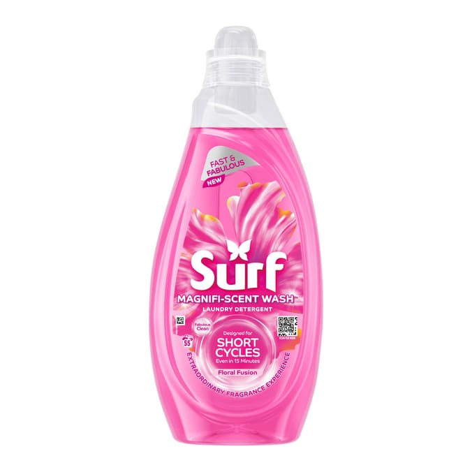 Surf Magnifi-Scent Wash Laundry Liquid 1.485 Litres 55 Washes - Floral Fusion