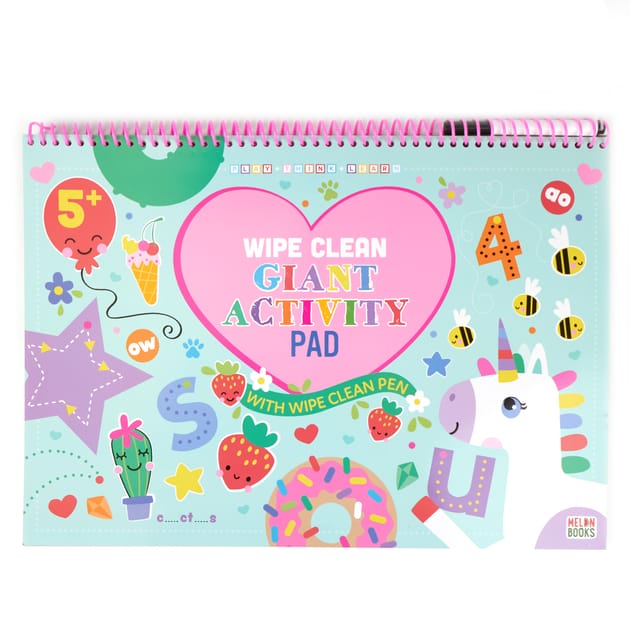 Giant Activity Pad - Pink | Home Bargains