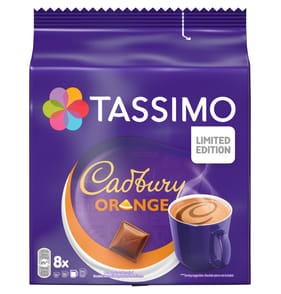 Tassimo Cadbury Orange Hot Chocolate Pods 8 x 30g