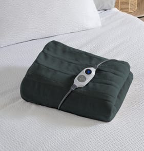 Electric Heated Throw - Grey