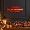 The Polar Express Hanging Sign
