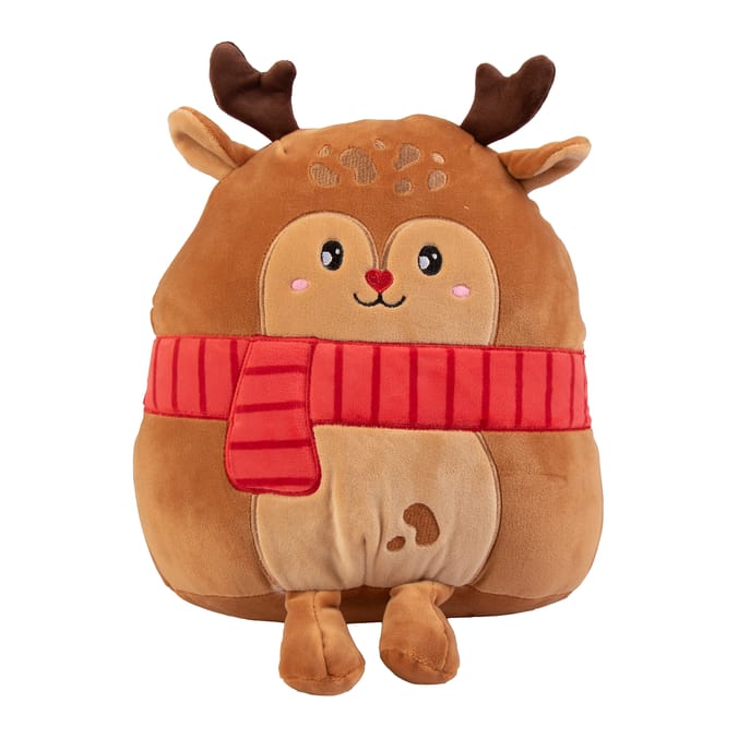 Sleigh Bells Christmas Plush - Reindeer