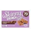 Skinny Crunch Light Chocolate Fudge 5 Bars Snack (Case of 10)