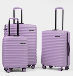 Salisbury Ibiza Hard Shell Suitcase - Lilac