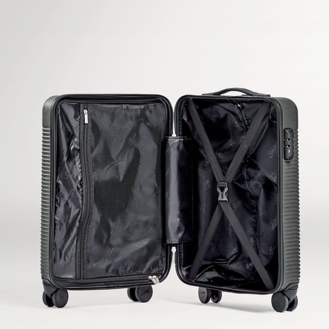 Salisburys Hard Shell Lisbon Expandable Suitcase - Grey