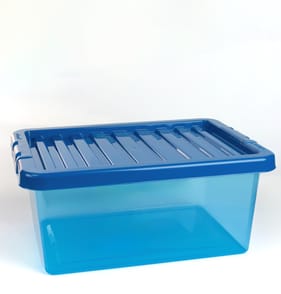 Utility Cristal 14L Storage Box - Blue