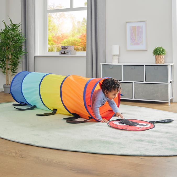 Liberty House Toys Kids Caterpillar Craw Tunnel With 100 Colourful Balls