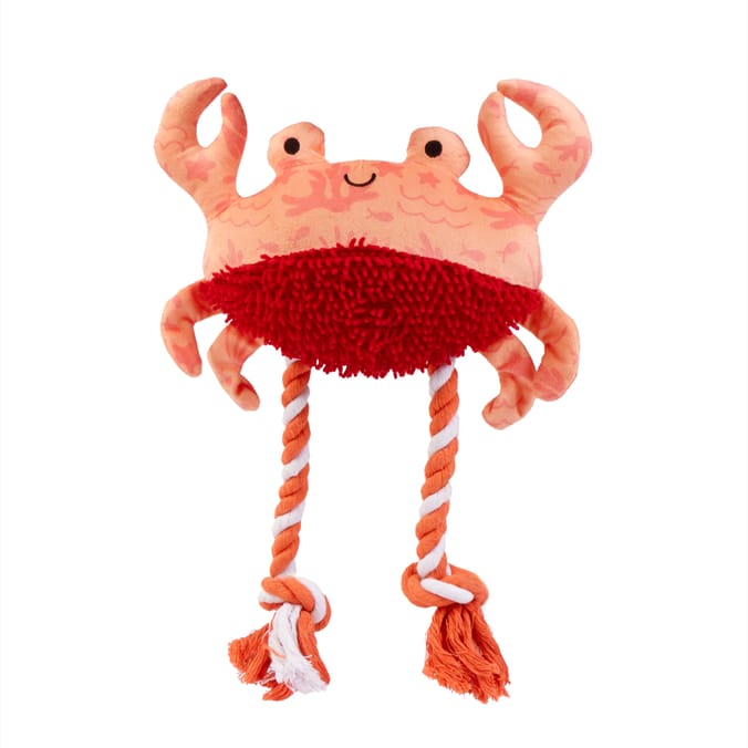 Chester's Plush Dog Toy - Crab