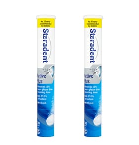 Steradent Active Plus 30 Tablets x2