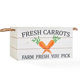 Spring Time Easter Wooden Crate 