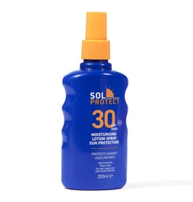  Sol Protect & Moisturising Lotion Spray Sun Protection 200ml - SPF30