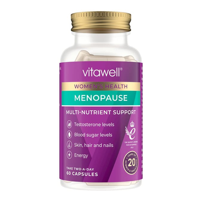 Vitawell Women's Health Menopause Multi-Nutrient Support Capsules 60s