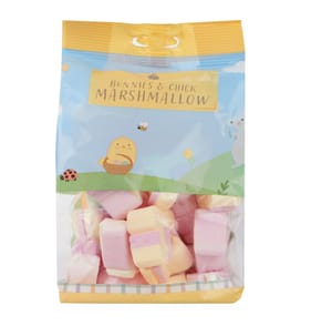 Happy Easter Marshmallow Bunnies & Chicks