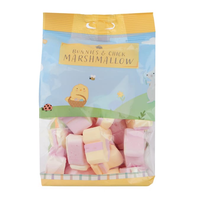 Happy Easter Marshmallow Bunnies & Chicks