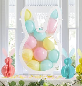 Hoppy Easter Bunny Balloon Stand