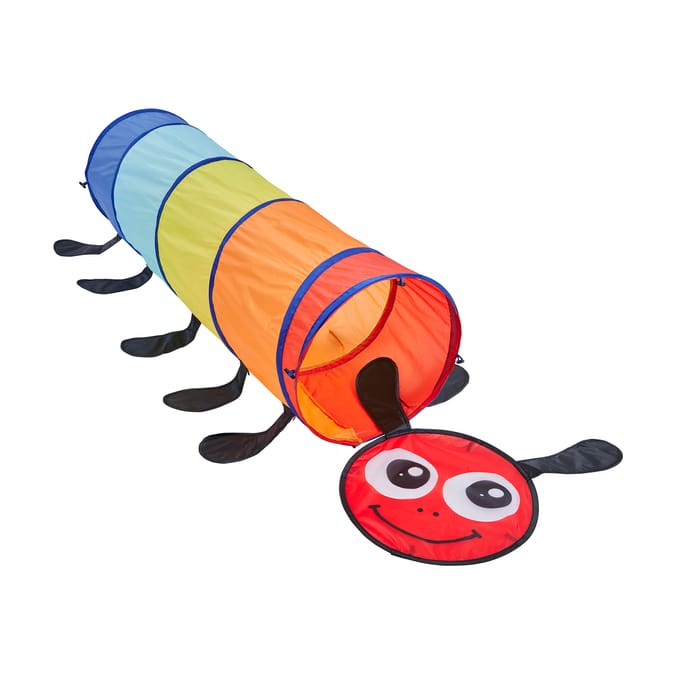 Liberty House Toys Kids Caterpillar Craw Tunnel With 100 Colourful Balls