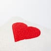 Valentines Cube Cushion - White