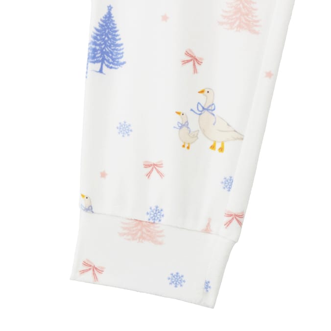 Originals Goose Print Fleece Pyjamas