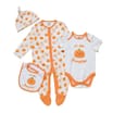 Hallow Scream Pumpkin Baby Sleepsuit 4 Pieces Set