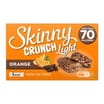Skinny Crunch Light Bar 20g 5 Pack - Orange x10