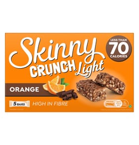 Skinny Crunch Light Bar 20g 5 Pack - Orange